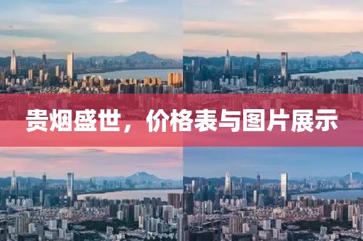 貴煙盛世，價格表與圖片展示