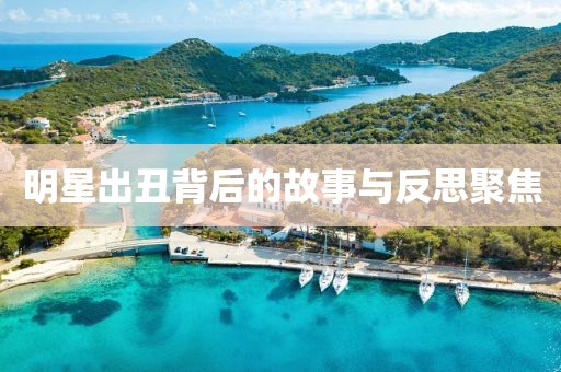 明星出丑背后的故事與反思聚焦