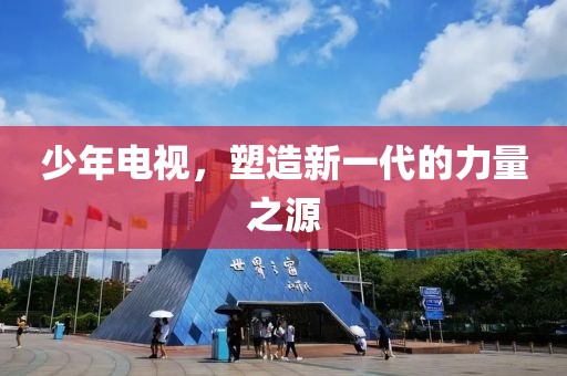 少年電視，塑造新一代的力量之源