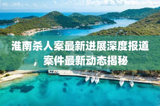 淮南殺人案最新進展深度報道，案件最新動態(tài)揭秘