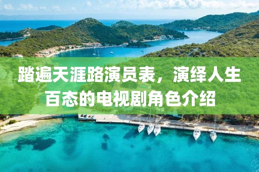踏遍天涯路演員表，演繹人生百態(tài)的電視劇角色介紹
