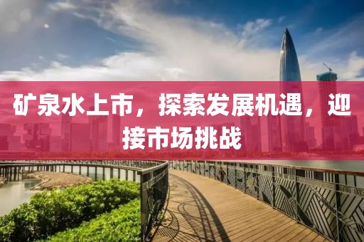礦泉水上市，探索發(fā)展機(jī)遇，迎接市場(chǎng)挑戰(zhàn)