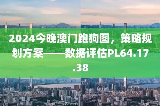 2024今晚澳門跑狗圖，策略規(guī)劃方案——數(shù)據(jù)評估PL64.17.38