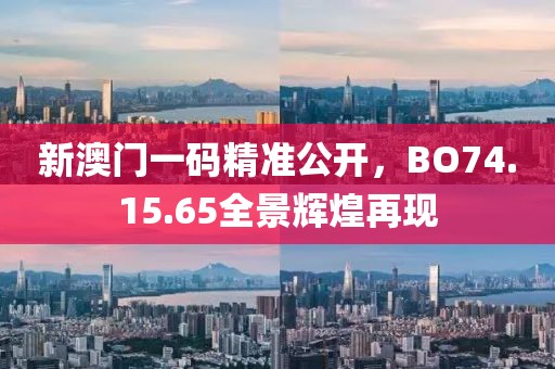 新澳門一碼精準公開，BO74.15.65全景輝煌再現(xiàn)
