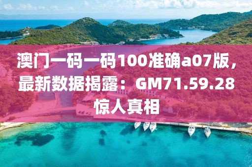 澳門一碼一碼100準確a07版，最新數(shù)據(jù)揭露：GM71.59.28驚人真相