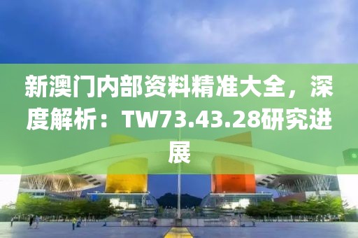 新澳門內部資料精準大全，深度解析：TW73.43.28研究進展