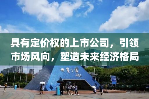 具有定價權(quán)的上市公司，引領(lǐng)市場風向，塑造未來經(jīng)濟格局