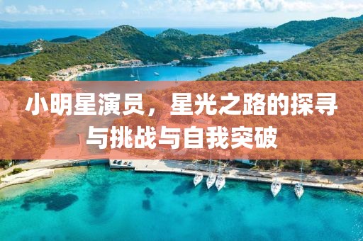小明星演員，星光之路的探尋與挑戰(zhàn)與自我突破