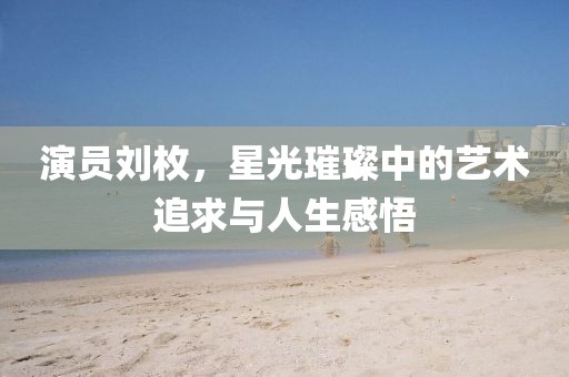 演員劉枚，星光璀璨中的藝術追求與人生感悟
