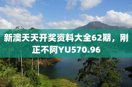 新澳天天開獎資料大全62期，剛正不阿YU570.96