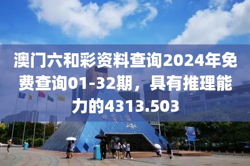 澳門六和彩資料查詢2024年免費查詢01-32期，具有推理能力的4313.503
