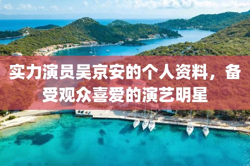 實力演員吳京安的個人資料，備受觀眾喜愛的演藝明星